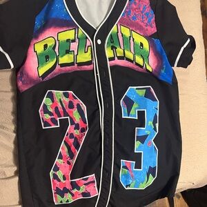 Colorful Kids Baseball Jersey